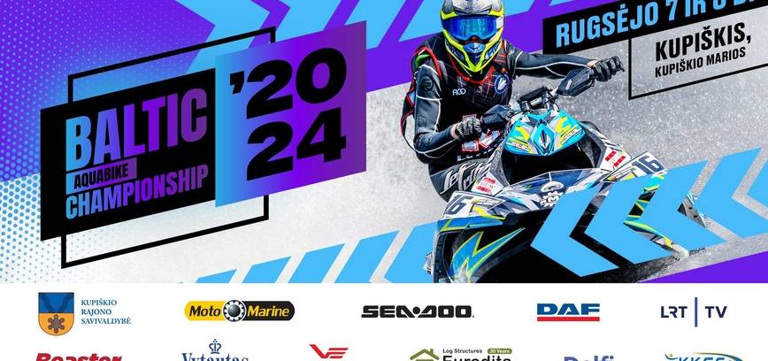 Vandens motociklų Baltijos čempionatas, Kupiškis 2024