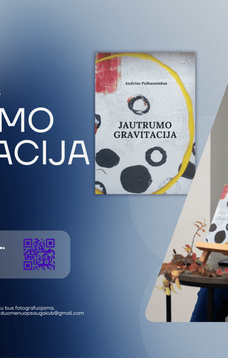 Rašytojo Andriaus Pulkauninko romano „Jautrumo gravitacija“ pristatymas