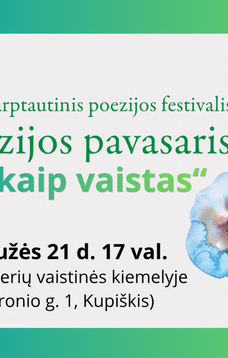 Poezijos pavasaris - „Žodis kaip vaistas“