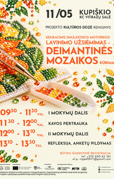 KŪRYBA, KURI LAVINA IR DŽIUGINA!
