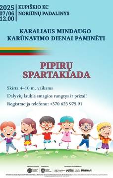 "Pepper Spartakiad" to commemorate the coronation of King Mindaugas