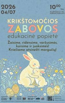 Edukacinė popietė „Krikštomočios zabovos“ | NORIŪNUOSE