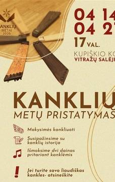 Kanklių metų pristatymas 