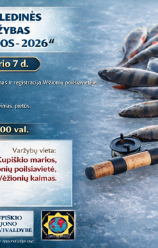 Kviečiame registruotis į poledinės žūklės varžybas