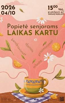 Popietė senjorams "Laikas kartu" Šimonys