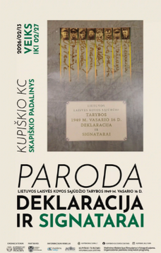 Lietuvos laisvės kovos sąjūdžio Tarybos 1949 m. vasario 16 d. deklaracija ir signatarai