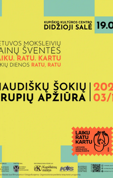 2026 m. Lietuvos moksleivių dainų šventės liaudiškų šokių grupių apžiūra