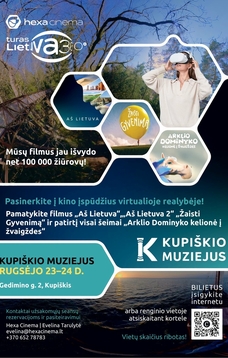 Hexa Cinema virtualios realybės kino seansai sugrįžta į Kupiškį! | KUPIŠKIO MUZIEJUS