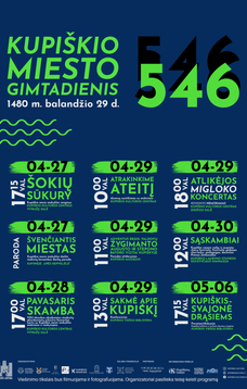 KUPIŠKIO MIESTO GIMTADIENIS