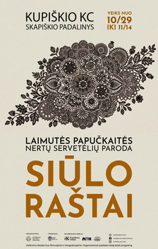 „Siūlo raštai“ – kai siūlas virsta menu | Skapiškis