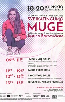 Projekto „Kultūros dozė“ sveikatingumo mugė