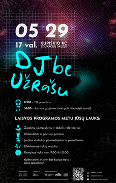 DJ be užrašų | KUPIŠKYJE