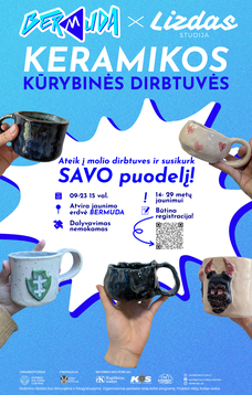 KERAMIKOS KŪRYBINĖS DIRBTUVĖS | KUPIŠKIS