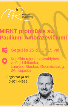 MIRKT protmūšis su Pauliumi Ambrazevičiumi !