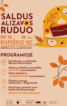 Saldusis Alizavos ruduo | ALIZAVOJE