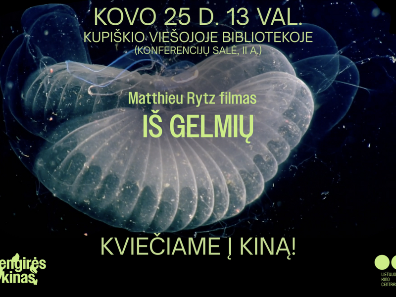 SENGIRĖS KINAS Kupiškio viešojoje bibliotekoje: „Iš gelmių“