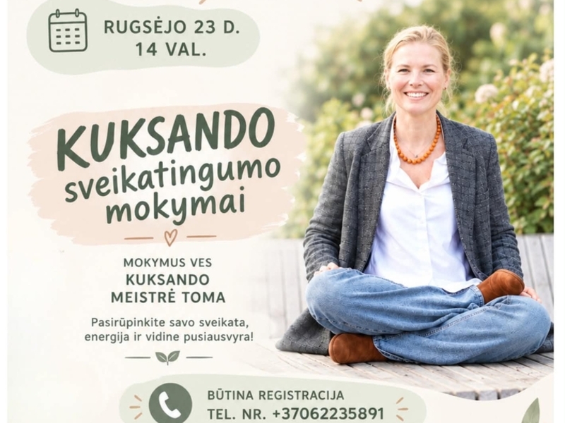 KUKSANDAS Wellness Training | KUPIŠKIS LIBRARY