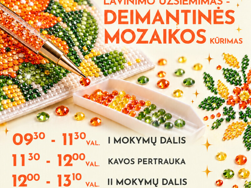 KŪRYBA, KURI LAVINA IR DŽIUGINA!