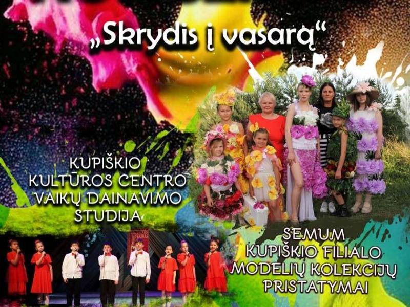 Koncerts "Lidojums uz vasaru"