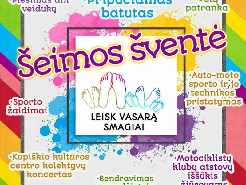 Šeimos šventė Skapiškyje