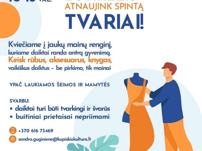 PAVASARINIS BUTIKĖLIS – ATNAUJINK SPINTĄ TVARIAI!