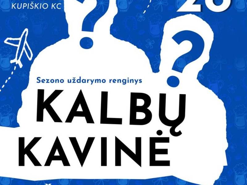 "Valodas kafejnīca" aicina uz noslēpumainu sezonas noslēguma vakaru "Atklāj - ???" | Kupišķis