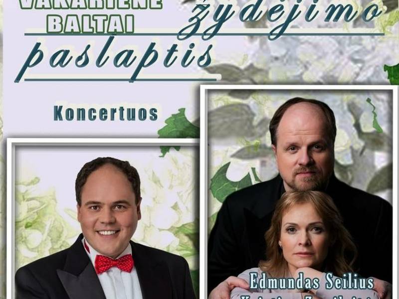 Vakarienė baltai ir koncertas „Hortenzijų žydėjimo paslaptis“