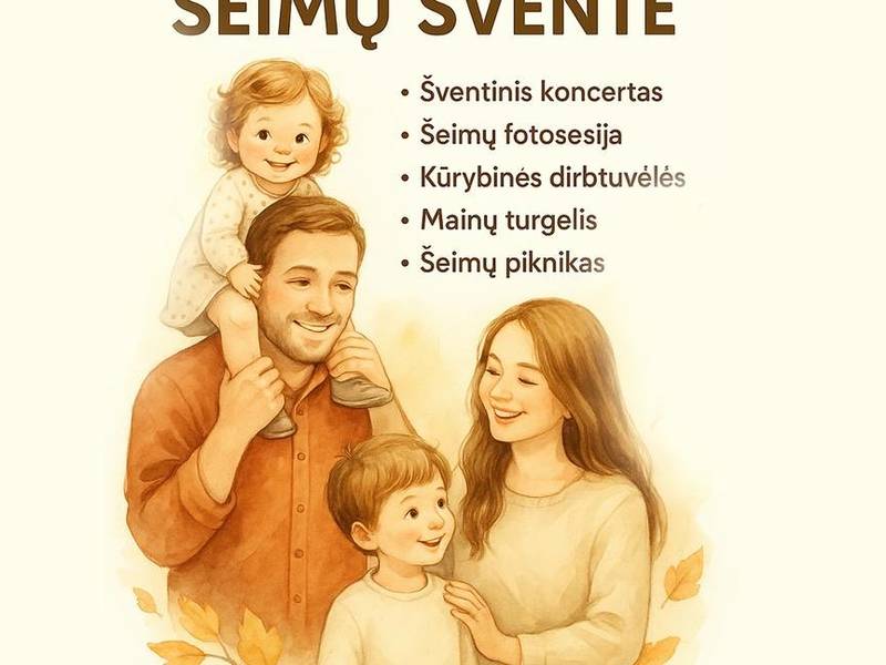 Tarptautinei šeimos dienai paminėti skirta „Šeimų šventė“