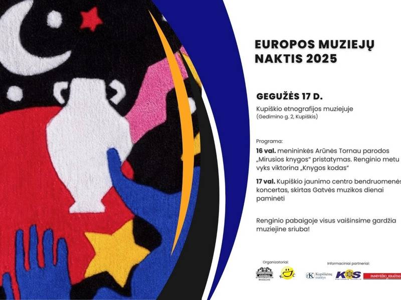 Europos muziejų naktis 2025