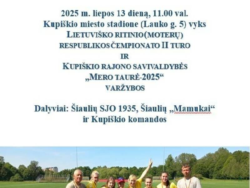 Lietuviško ritinio moterų varžybos