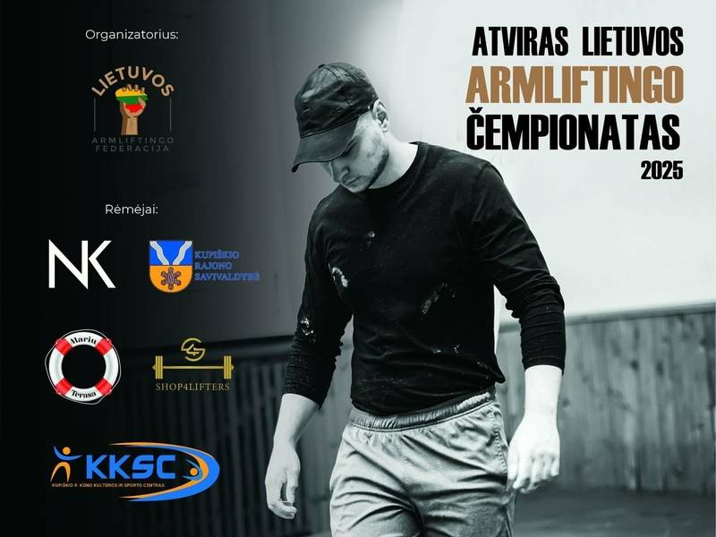 Atviras Lietuvos armliftingo čempionatas 2025