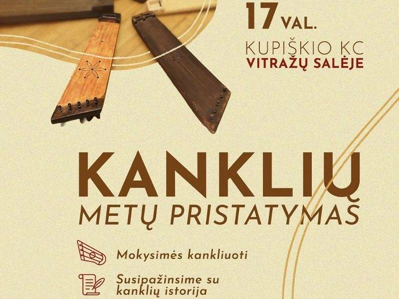 Kanklių metų pristatymas 