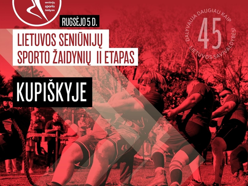 Lietuvos seniūnijų sporto žaidynių II etapas | KUPIŠKIS