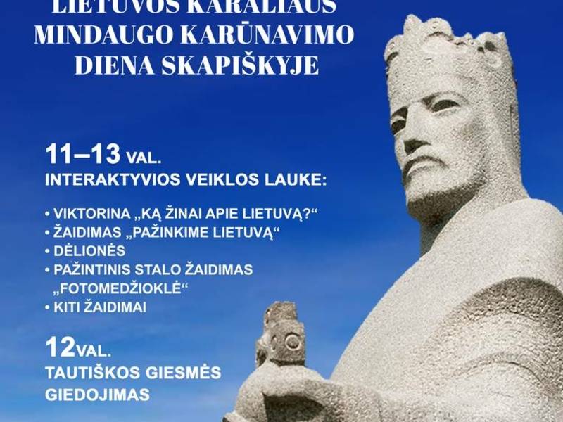 Lietuvos karaliaus Mindaugo karūnavimo diena Skapiškyje