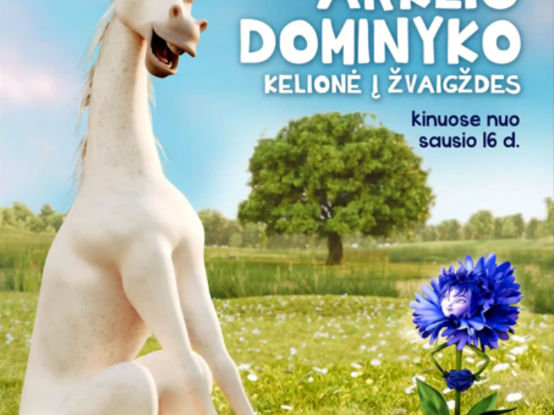Filmas "Arklio Dominyko kelionė į žvaigždes"