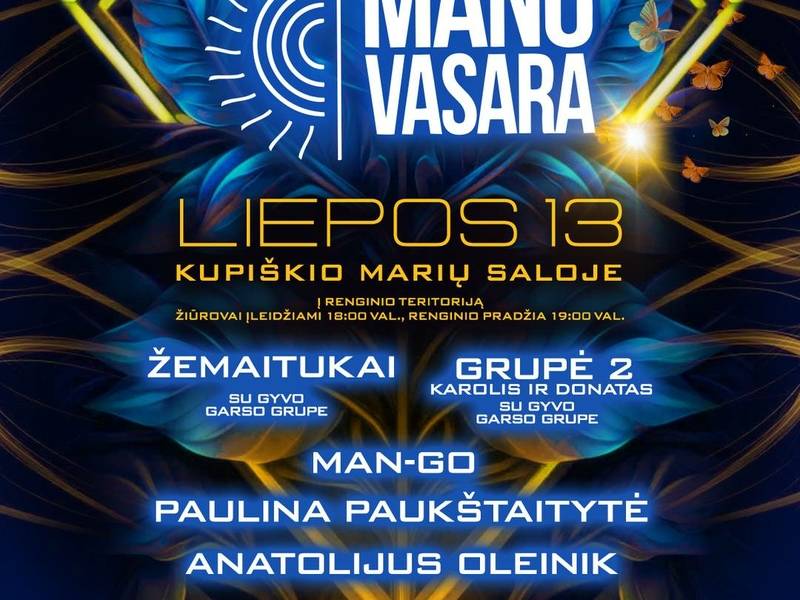 Koncertas „Mano vasara“
