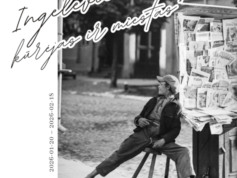 Lietuvos nacionalinio muziejaus parengta fotografijų paroda „Antanas Ingelevičius: kūrėjas ir miestas“