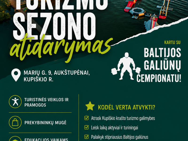 Tūrisma sezonas atklāšana 2026. gadā