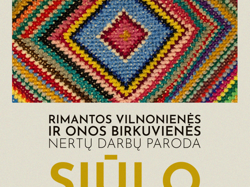 „Siūlo pasaulis" Rimantos Vilnonienės ir Onos Birkuvienės paroda | Skapiškis
