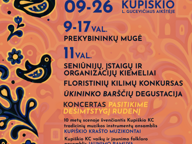 Rudens šventė | KUPIŠKYJE