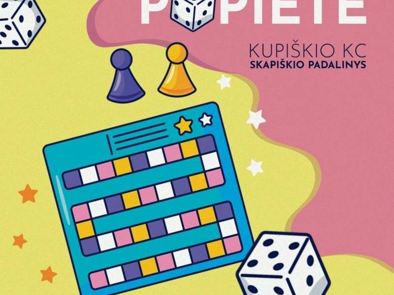 Образовательное мероприятие «Послеобеденные настольные игры» в Скапишкисе.