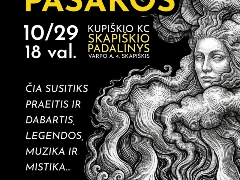 Performansas „Vėlinių pasakos“ | Skapiškis