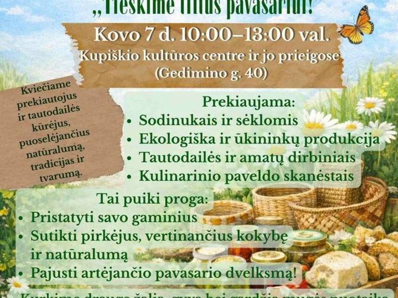 GREEN FAIR IN KUPIŠKYS