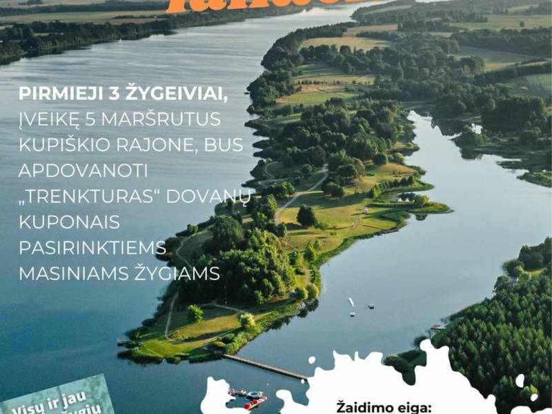 Žaidimas „Žygiuok ir laimėk“