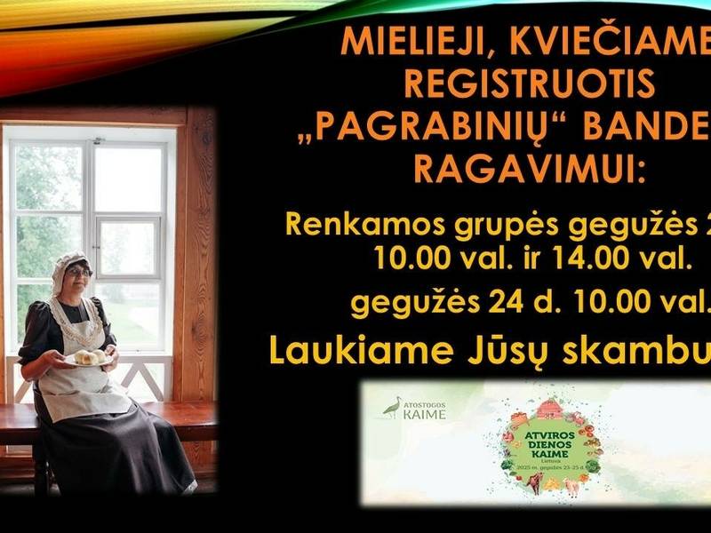 „Pagrabinių“ bandelių degustacija