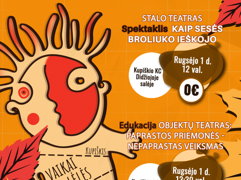 IX lėlių teatro festivalis „Vaikai ir lėlės“ kviečia į BABAUSIADIENĮ! │KUPIŠKYJE