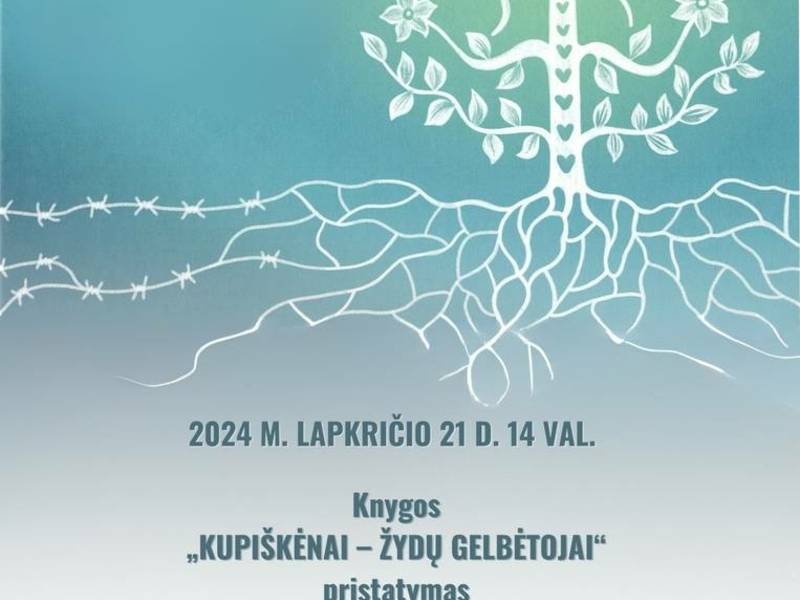 Presentation of the book "Kupiškėnai - saviors of Jews".