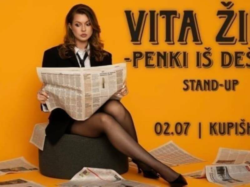 Vita Žiba su STAND-UP programa „5 iš 10”