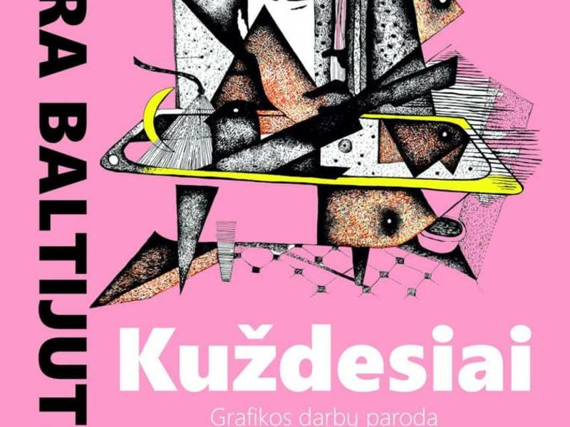 Kuždesiai: grafikos darbų paroda
