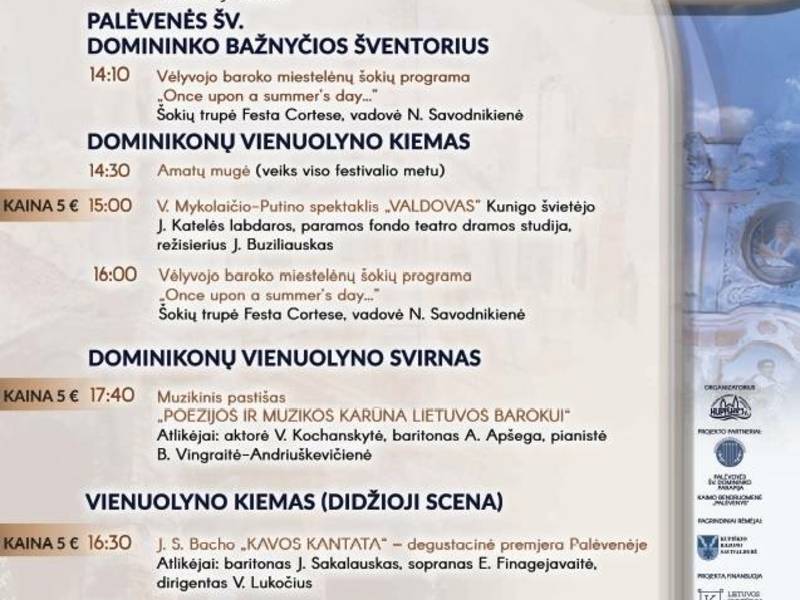 Международный фестиваль искусств в Палевене